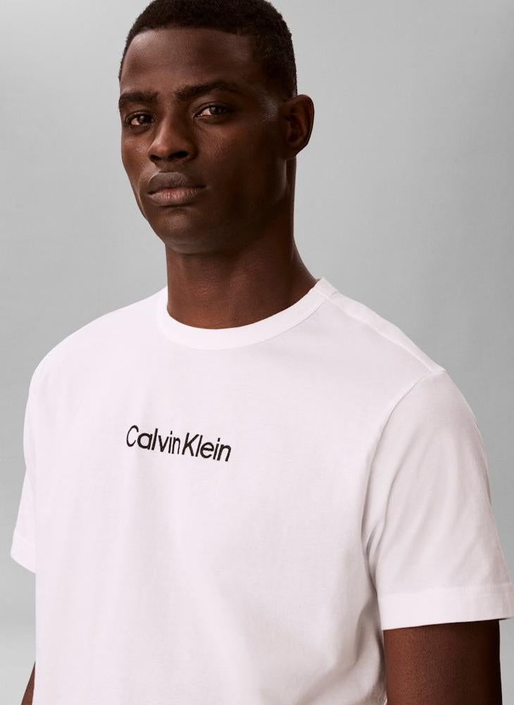 CALVIN KLEIN Poplin Short Sleeve T-Shirt And Boxers Set - Image 4